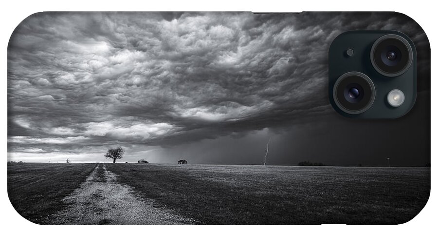 Iowa City iPhone Case featuring the photograph Approaching Storm by The Flying Photographer