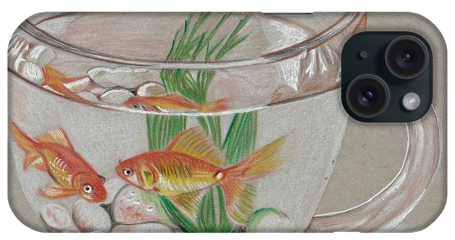 Aquarium bowl iPhone Case by Krishna Regula - Pixels