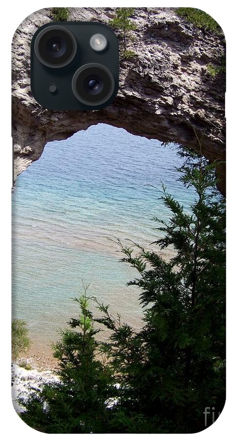 Arch iPhone Case featuring the photograph Arch Rock by Charles Robinson