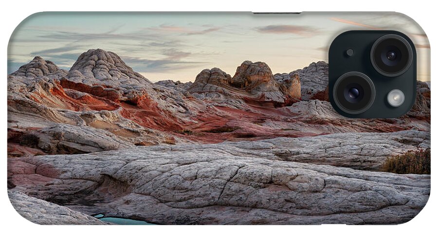 Abstract iPhone Case featuring the photograph Arizona High Desert by Alex Mironyuk