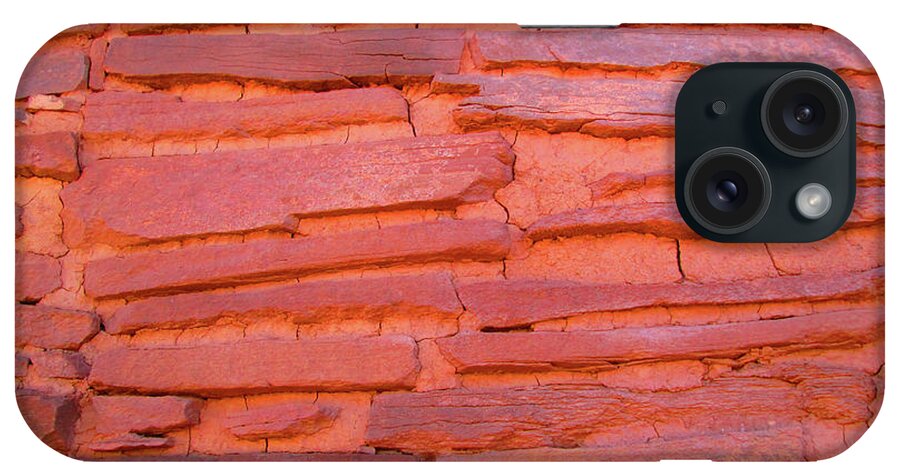 Arizona iPhone Case featuring the photograph Arizona Indian Ruins Brick Texture by Ilia -