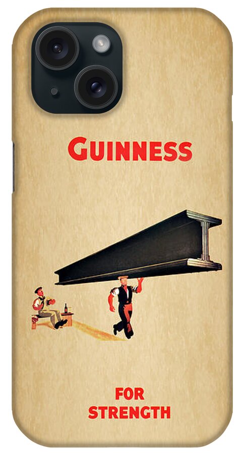 Guinness iPhone Case featuring the photograph Guiness For Strength by Mark Rogan