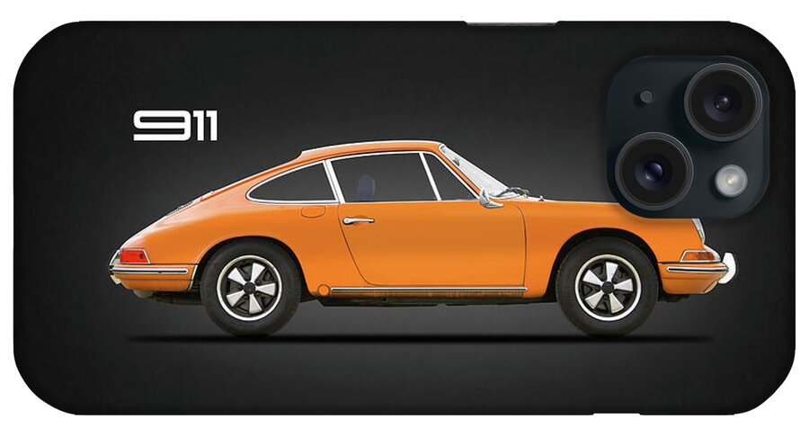 Porsche 911 Turbo iPhone Case featuring the photograph The 911 1968 by Mark Rogan