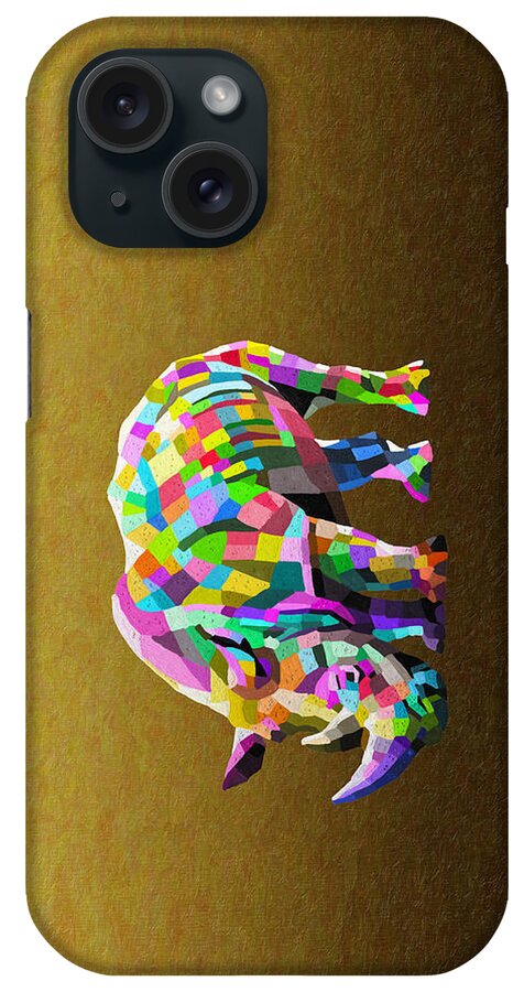 Nairobi iPhone Case featuring the painting Wild Rainbow by Anthony Mwangi