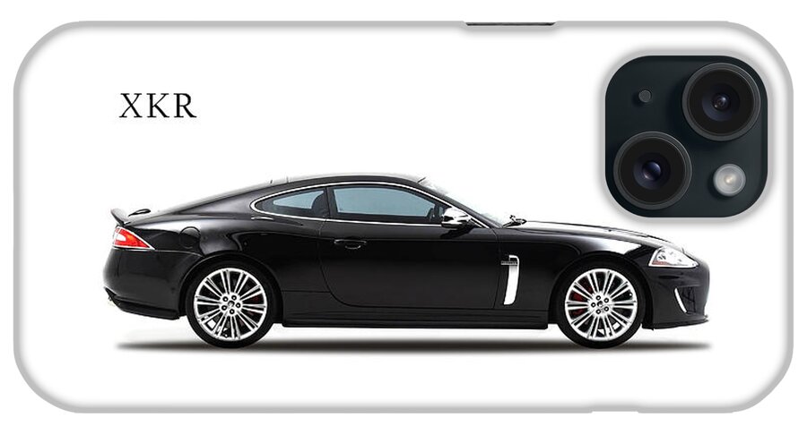 Jaguar Xkr iPhone Case featuring the photograph Jaguar XKR by Mark Rogan
