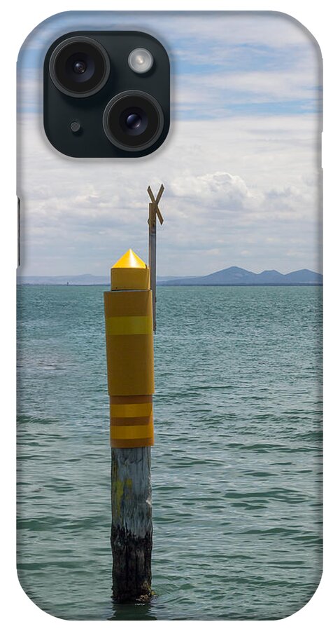 Beach iPhone Case featuring the photograph X Marks the Spot by Linda Lees