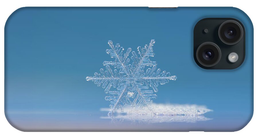 Snowflake iPhone Case featuring the photograph Cloud number nine, panoramic version by Alexey Kljatov