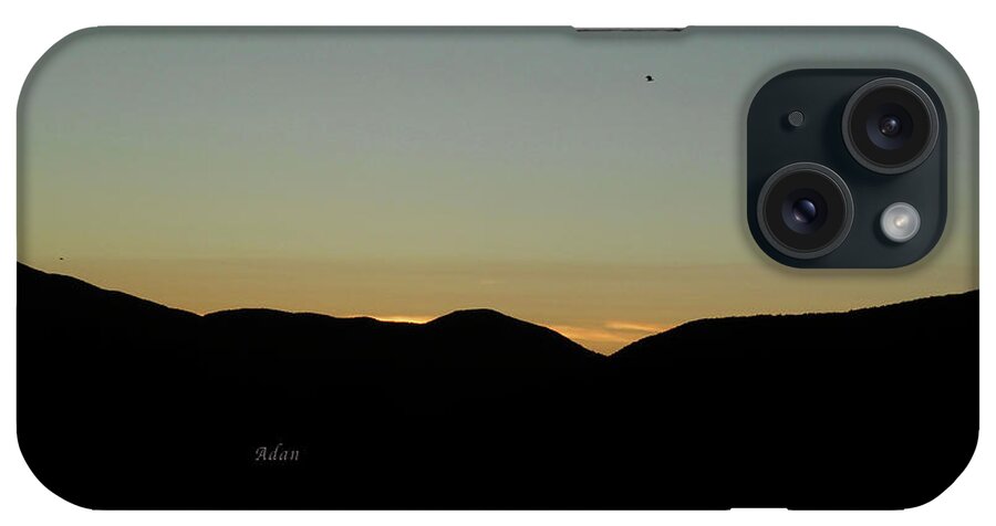 Trapp Family Lodge iPhone Case featuring the photograph Bird at Sunset by Felipe Adan Lerma