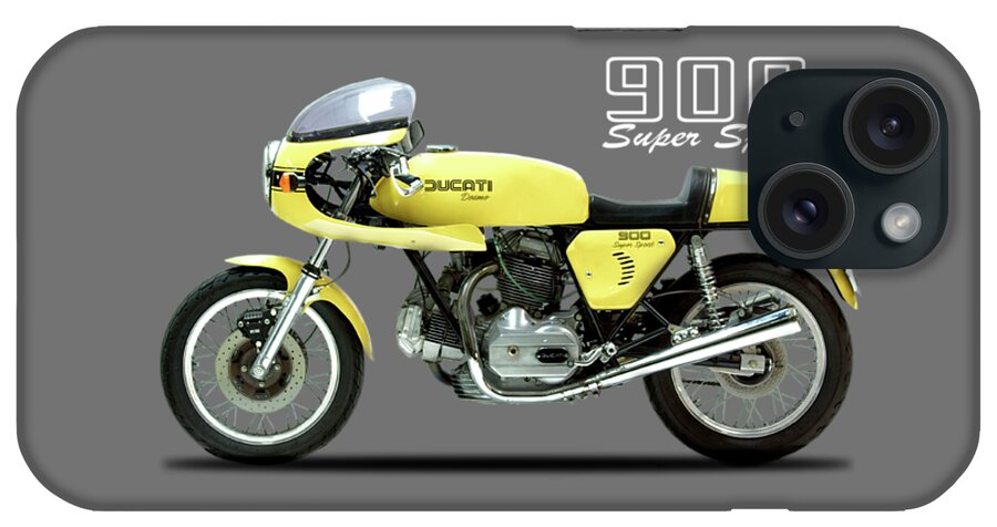 Ducati 900 iPhone Case featuring the photograph The 900 Super Sport 1977 by Mark Rogan