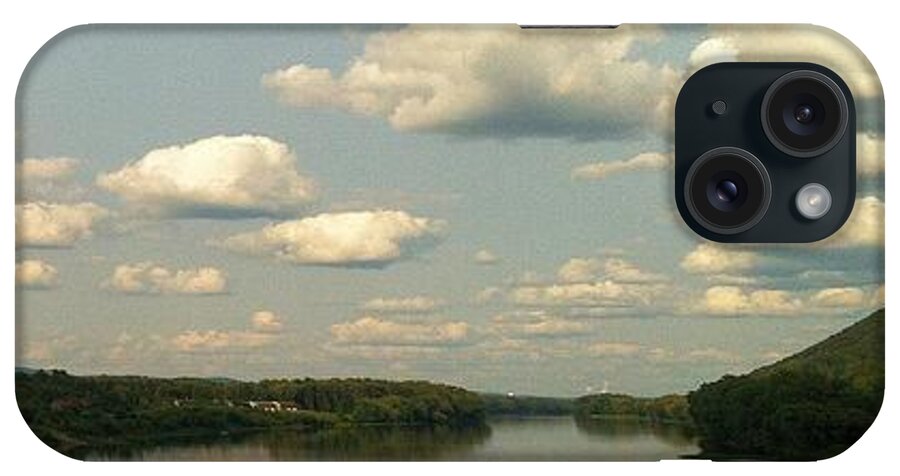 River iPhone Case featuring the photograph As Far as the Eye can See by Annie Walczyk