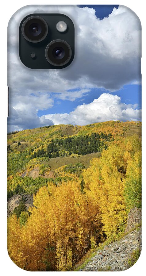 Colorado iPhone Case featuring the photograph Aspen Hillside by Ray Mathis