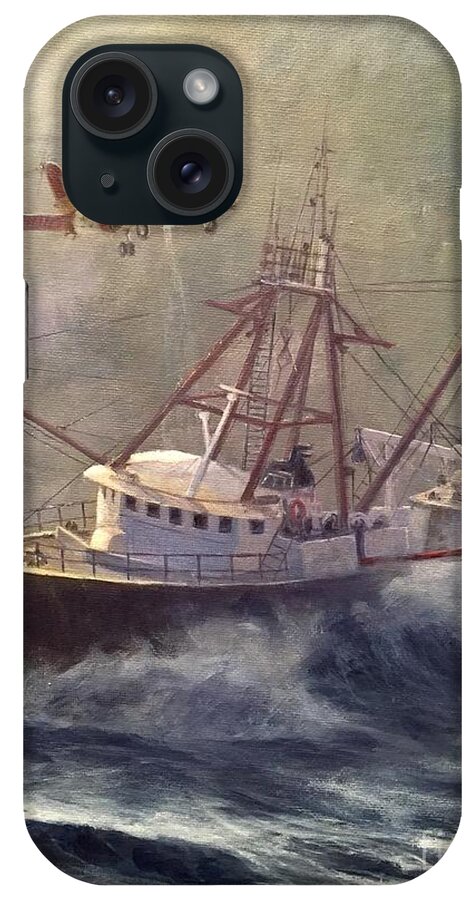 Hh-60 iPhone Case featuring the painting Assessment by Stephen Roberson
