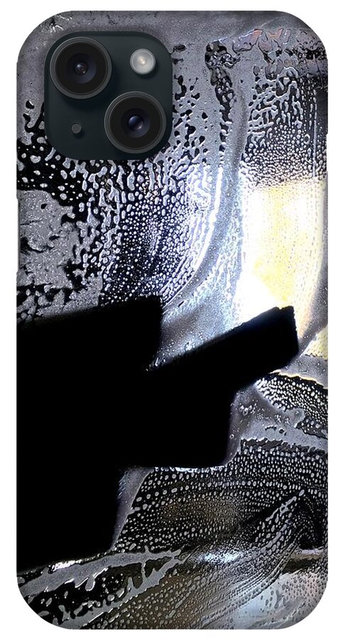 Smart Phone Photography iPhone Case featuring the photograph At the car wash 5 by Marlene Burns