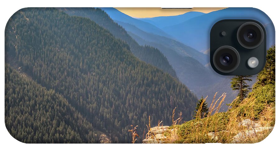 Mountains iPhone Case featuring the photograph At the edge of the abyss by Claudia M Photography