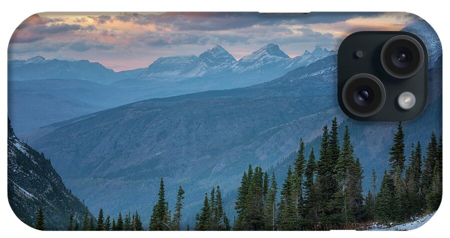 Bear iPhone Case featuring the photograph At the Logan Pass by Alex Mironyuk