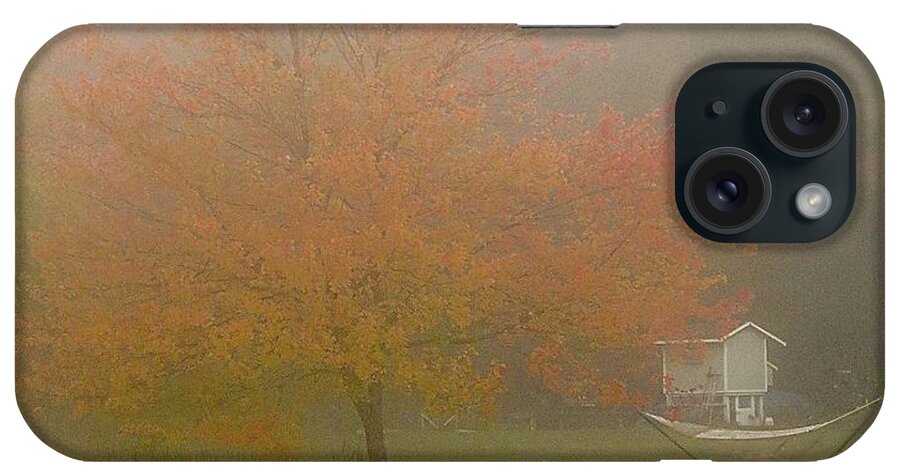 Pond iPhone Case featuring the photograph At the Pond by Phyllis Meinke