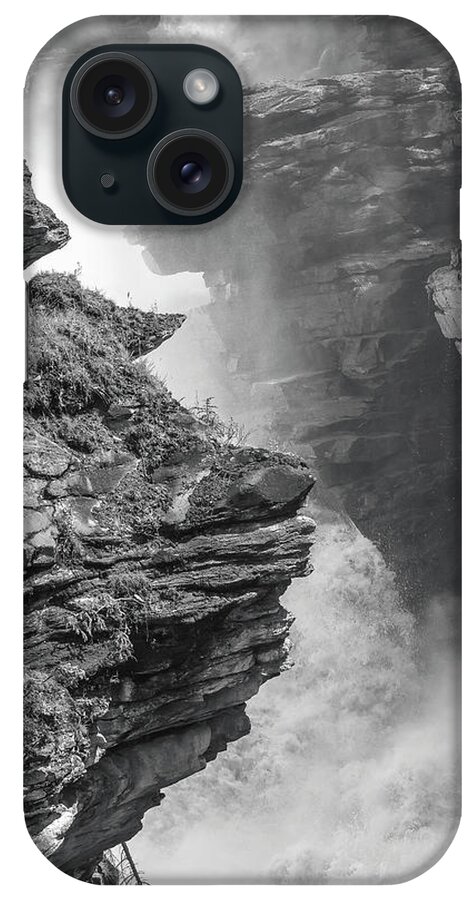 5dii iPhone Case featuring the photograph Athabasca Falls by Mark Mille