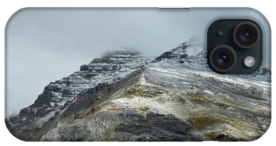 Athabasca Glacier iPhone Case featuring the photograph Athabasca Glacier No. 3-1 by Sandy Taylor
