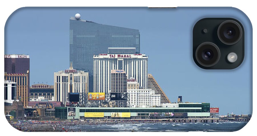 Seashore iPhone Case featuring the photograph Atlantic City July 3 2015 by Paul Ross