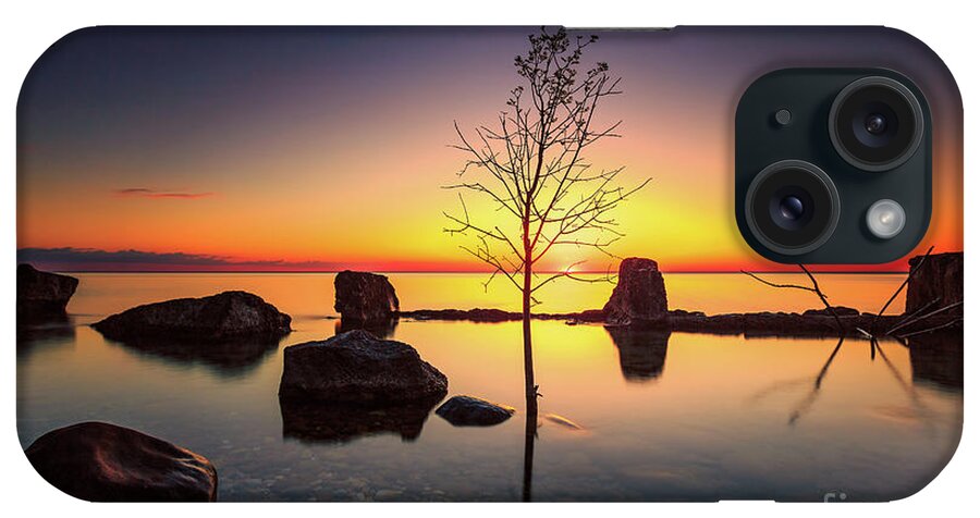 Atwater Beach iPhone Case featuring the photograph Atwater Rising by Andrew Slater