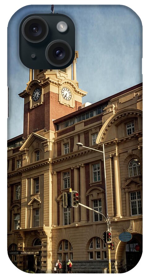 Joan Carroll iPhone Case featuring the photograph Auckland New Zealand Ferry Building by Joan Carroll