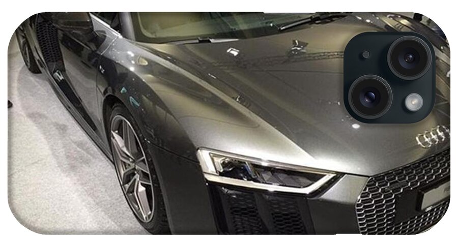 Crazy iPhone Case featuring the photograph Audi R8 Plus 
#audi #follow #followme by Super Street Car