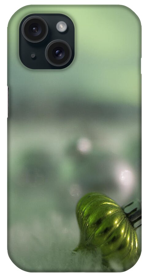  iPhone Case featuring the photograph Aurora Green Ornament by Ian Johnson