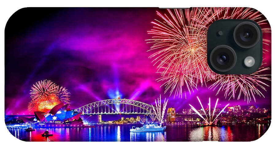 Sydney iPhone Case featuring the photograph Aussie Celebrations by Az Jackson