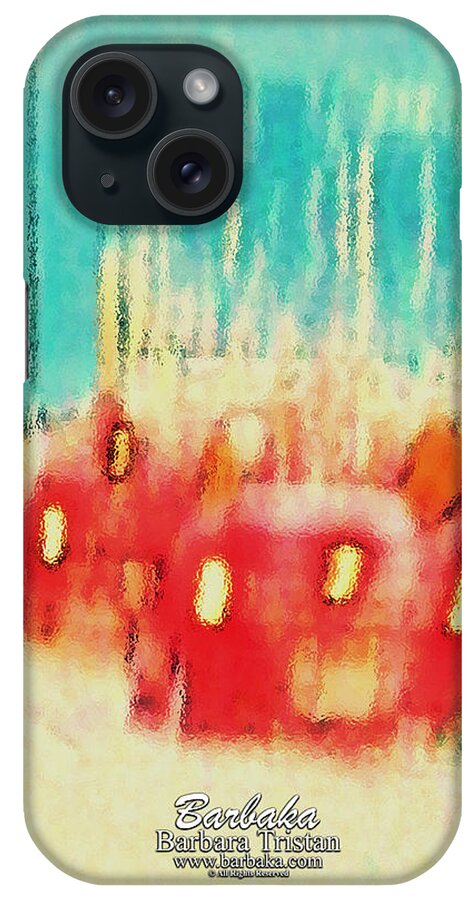 Art iPhone Case featuring the photograph Austin Traffic by Barbara Tristan