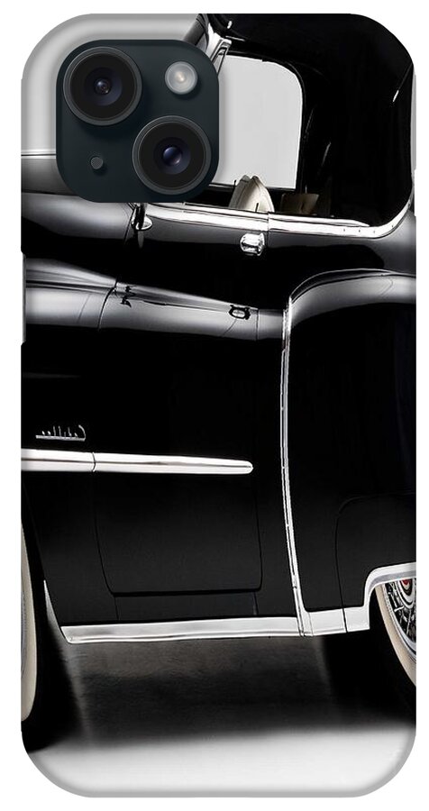 Car iPhone Case featuring the digital art Auto Fun 02 - Cadillac by Variance Collections