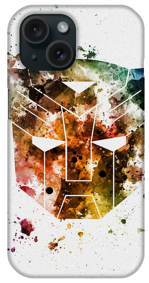 Autobots iPhone Case featuring the mixed media Autobots by My Inspiration
