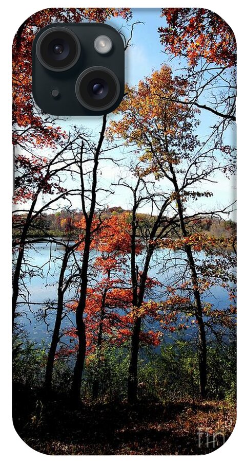 Autumn iPhone Case featuring the photograph Autumn At Lebanon Hills Park 03 by Jimmy Ostgard