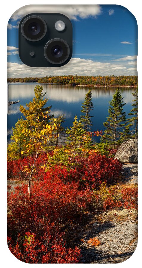 Autumn iPhone Case featuring the photograph Autumn Barren Overlooking Susies Lake #2 by Irwin Barrett