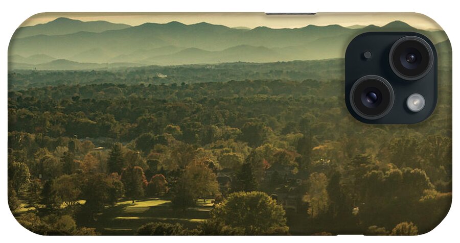 Asheville iPhone Case featuring the photograph Autumn in Ashville, NC by Richard Goldman