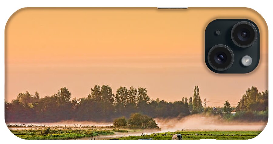 Meadow iPhone Case featuring the photograph Autumn in Holland-1 by Casper Cammeraat