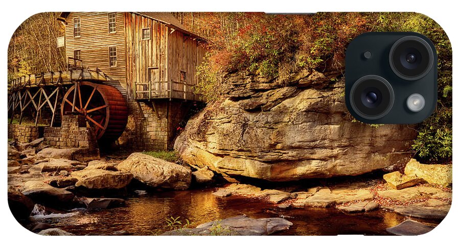 Grist Mill iPhone Case featuring the photograph Autumn Mill by Mountain Dreams