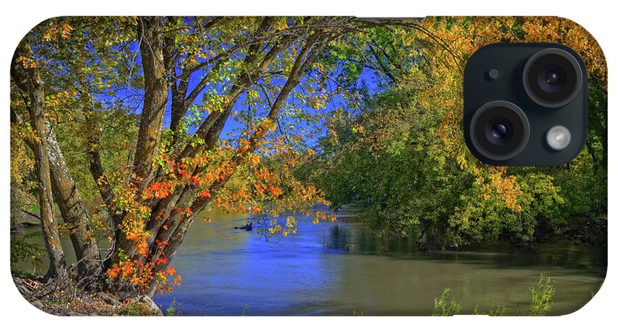 Landscapes iPhone Case featuring the photograph Autumn on the North Raccoon by Bruce Morrison