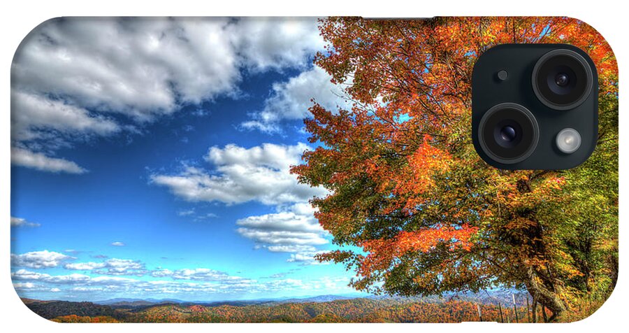 Autumn iPhone Case featuring the photograph Autumn on the Windfall by Dale R Carlson