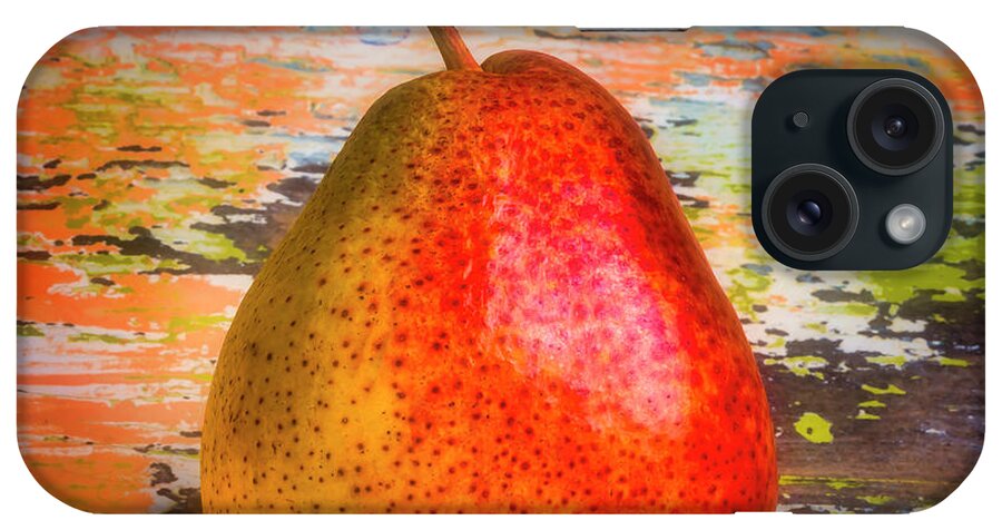 Pear iPhone Case featuring the photograph Autumn Pear by Garry Gay