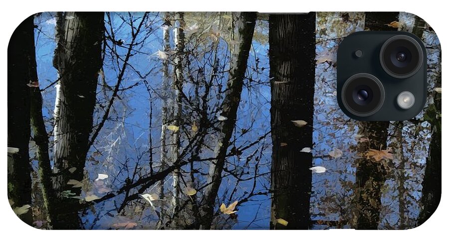 Water Reflections iPhone Case featuring the photograph Autumn Signs by I'ina Van Lawick