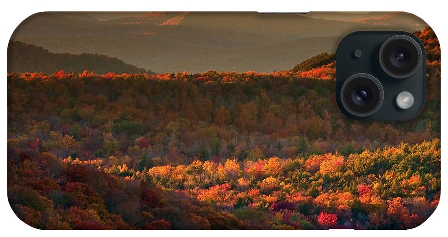 Adirondacks iPhone Case featuring the photograph Autumn Tapestry by Neil Shapiro