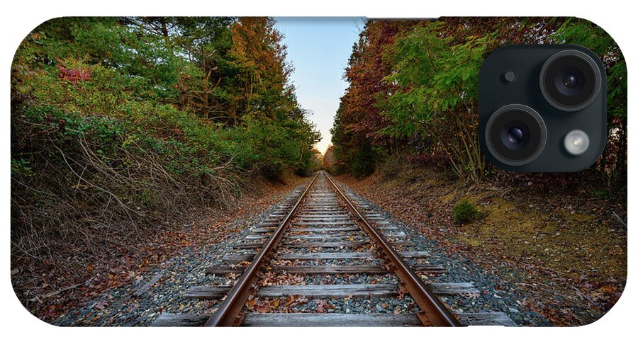 Fall iPhone Case featuring the photograph Autumn Train by Michael Scott
