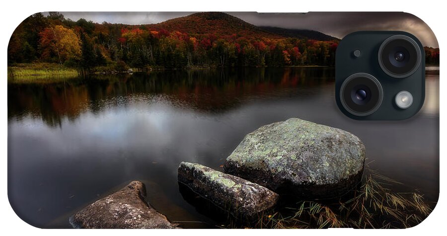 Vermont iPhone Case featuring the photograph Autumn Visit by Mike Lang