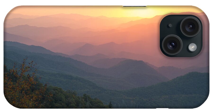 Sun iPhone 15 Case featuring the photograph Amber Sky by Doug McPherson