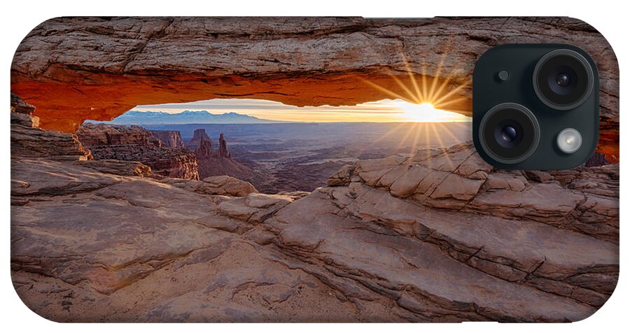 Arch iPhone Case featuring the photograph Awakening at Mesa Arch by Denise Bush