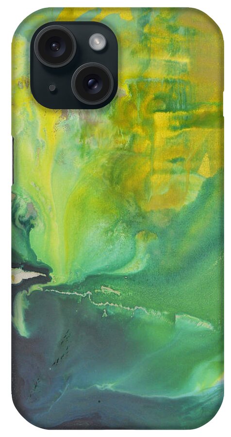 Abstract iPhone Case featuring the painting Awakening by Sonal Raje