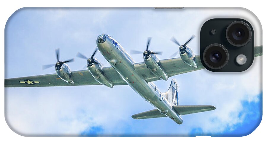 Boeing iPhone Case featuring the photograph B-29 by Tony HUTSON