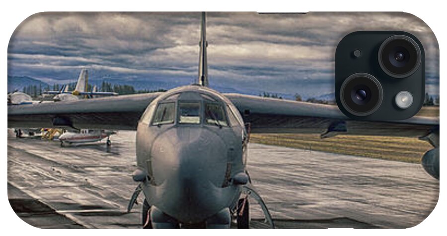 B52 iPhone Case featuring the photograph B-52 by Jim Hatch