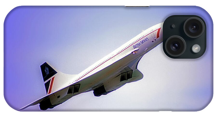 Bac iPhone Case featuring the photograph BAC Concorde by Tom Jelen