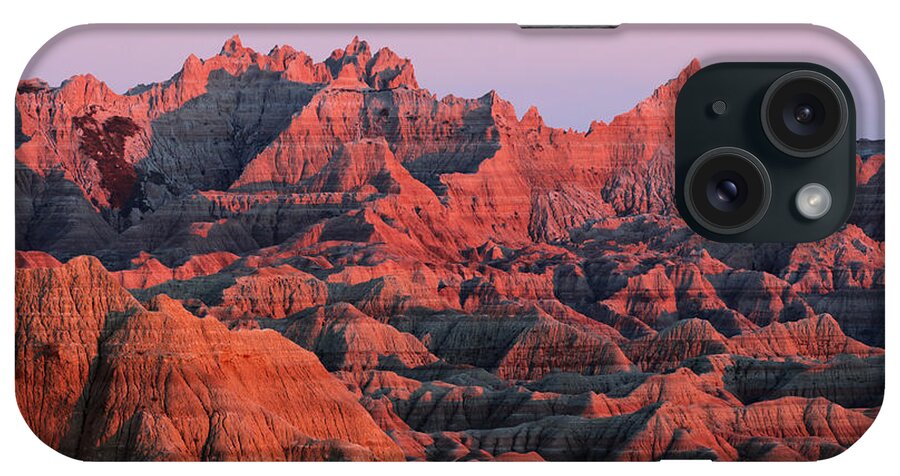 Bad iPhone Case featuring the photograph Badlands Dreaming by Nicholas Blackwell